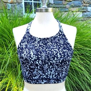 Lululemon Slide with  me halter strappy sports bra